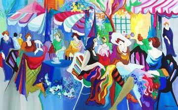 Untitled Cafe Watercolor 26x41 Super Huge Watercolor - Patricia Govezensky Untitled Cafe Watercolor 26x41 Super Huge Watercolor - Patricia Govezensky