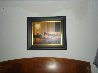 Woman on Couch 23x27 Original Painting by Carrie Graber - 4