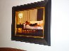 Woman on Couch 23x27 Original Painting by Carrie Graber - 2
