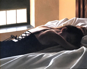 Daydream 2003 25x29 Original Painting - Carrie Graber