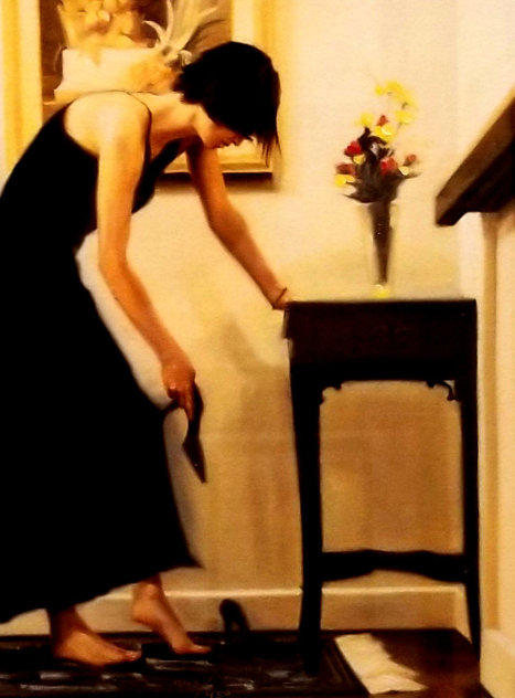 Getting Ready 2002 Limited Edition Print by Carrie Graber