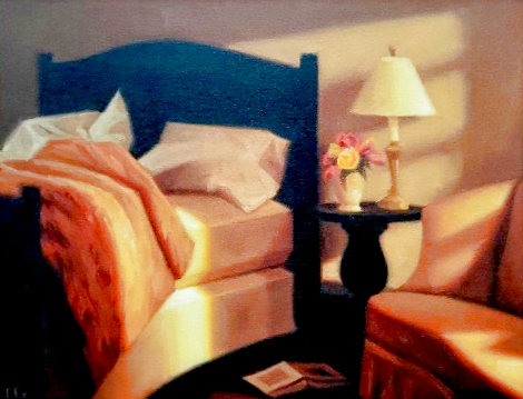 Warmth 2009 23x27 Original Painting - Carrie Graber