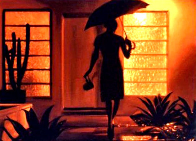Warm Rain Limited Edition Print by Carrie Graber