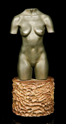 Moca Torso Bronze Sculpture 1992 11 in Sculpture - Robert Graham
