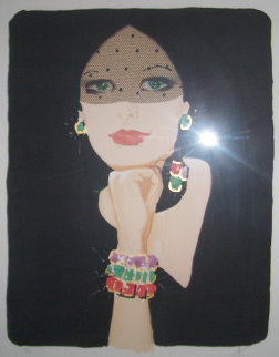 La Voilette / The Veil Limited Edition Print - Rene Gruau La Voilette / The Veil Limited Edition Print - Rene Gruau