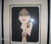 La Voilette / The Veil Limited Edition Print by Rene Gruau - 1 La Voilette / The Veil Limited Edition Print by Rene Gruau - 1