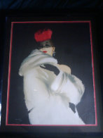 La Toque Rogue 1989 Limited Edition Print by Rene Gruau - 1 La Toque Rogue 1989 Limited Edition Print by Rene Gruau - 1
