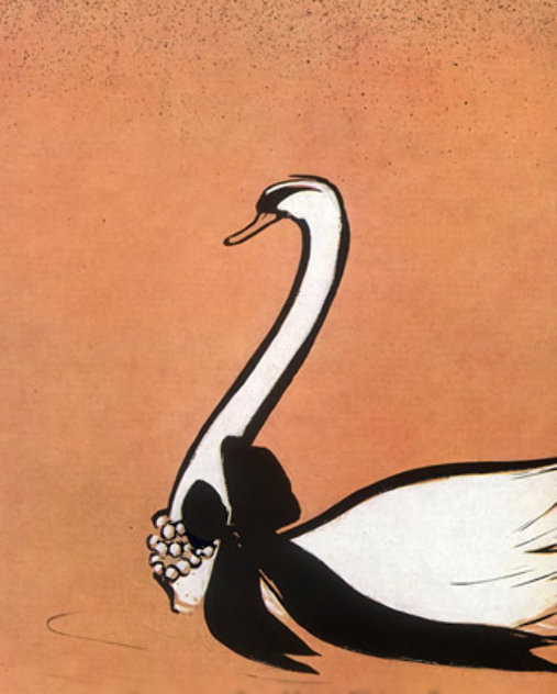 Miss Dior Swan Limited Edition Print by Rene Gruau
