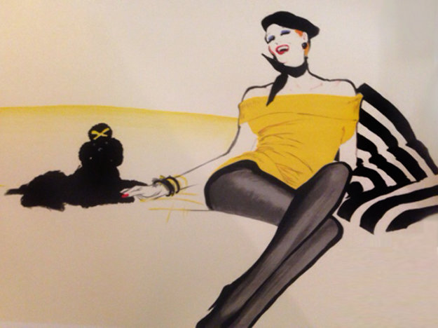 Fifi 1990 by Rene Gruau