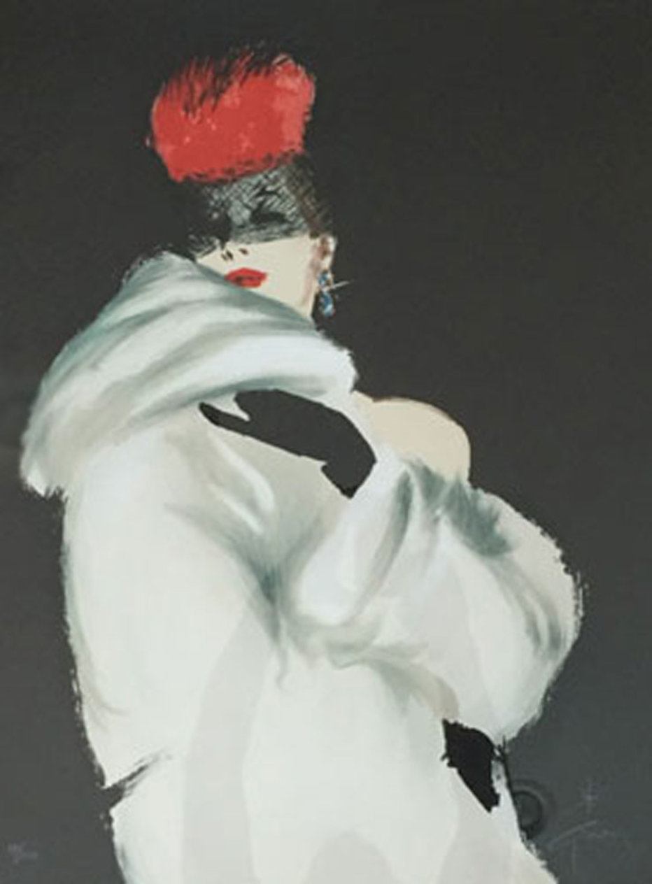 La Toque Rouge 1989 by Rene Gruau - For Sale on Art Brokerage