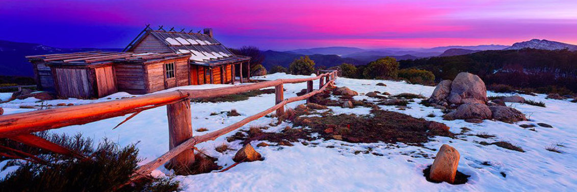Craigs Hut 1.3M - Huge - Mt Stirling, Australia Panorama by Mark Gray