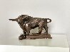 Cubistic Bull Depicted as Mars Bronze Sculpture 2009 14 in Sculpture by Igor Grechanyk - 1