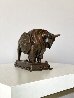 Cubistic Bull Depicted as Mars Bronze Sculpture 2009 14 in Sculpture by Igor Grechanyk - 3