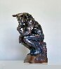 Thinker Bronze Unique Sculpture 2013 17 in Sculpture by Igor Grechanyk - 4