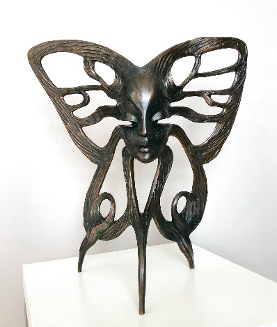 Inner Vision Bronze Sculpture 2012 20 in Sculpture - Igor Grechanyk