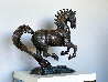 Horse of Leonardo Bronze Sculpture 2009 23 in Sculpture by Igor Grechanyk - 4