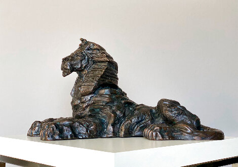 Sphinx Bronze Sculpture 2011 22 in Sculpture - Igor Grechanyk