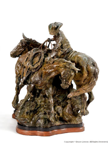 First Dance Bronze Sculpture 26 in Sculpture - Bruce Greene