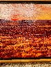 Late October Dawn 1991 13x32 Original Painting by Harold Gregor - 2