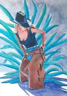 Miss Congeniality 2004 33x26 Watercolor - Tom Gress Miss Congeniality 2004 33x26 Watercolor - Tom Gress