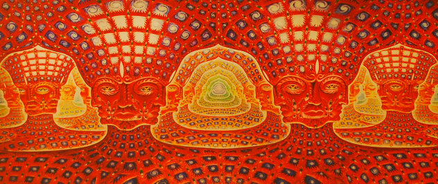 Net of Being 2002 Limited Edition Print by Alex Grey
