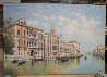 Venice Canal 2014 19x24 - Italy Original Painting by Vasily Gribennikov - 1