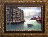 Evening on Venice Canal 2014 19x24 - Italy Original Painting by Vasily Gribennikov - 1