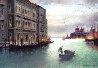 Evening on Venice Canal 2014 19x24 - Italy Original Painting by Vasily Gribennikov - 0