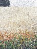 Rainy Wheat Field 48x36 - Huge Original Painting by David Grieve - 0