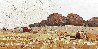 Hay There 34x48 - Huge Original Painting by David Grieve - 0