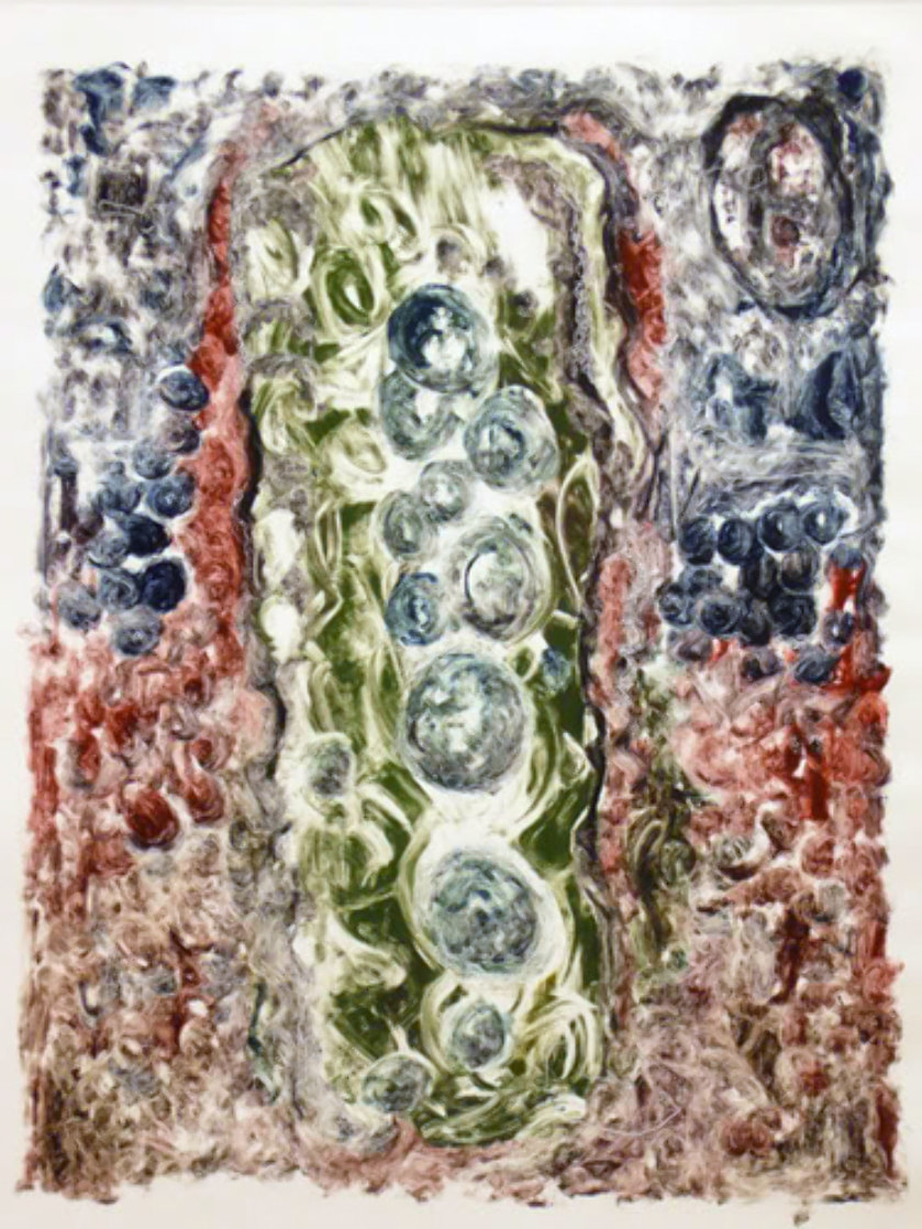 Gun Monoprint 2010 40x30 Super Huge Works on Paper (not prints) by Gronk Gun Monoprint 2010 40x30 Super Huge Works on Paper (not prints) by Gronk