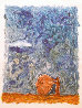Mitch and a Friend Monoprint 2010 40x30 Huge Works on Paper (not prints) by  Gronk - 0