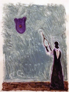 Rod Unique Monoprint 2010 Works on Paper (not prints) - Gronk Rod Unique Monoprint 2010 Works on Paper (not prints) - Gronk