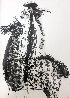 Matador on Horseback 1955 26x24 (Early) Works on Paper (not prints) by Red Grooms - 0 Matador on Horseback 1955 26x24 (Early) Works on Paper (not prints) by Red Grooms - 0