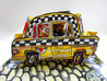 Taxi Pop-Up 3-D Sculpture 2004 Sculpture by Red Grooms - 0