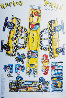 Ruckus Taxi 1986 Limited Edition Print by Red Grooms - 0