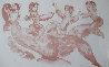 Happy Mother 1985 Limited Edition Print by Chaim Gross - 2 Happy Mother 1985 Limited Edition Print by Chaim Gross - 2