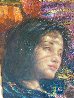 Untitled Portrait 2000 59x32 - Huge Original Painting by George Tsui - 4