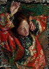 Red Butterfly 2010 Embellished Limited Edition Print by George Tsui - 0 Red Butterfly 2010 Embellished Limited Edition Print by George Tsui - 0
