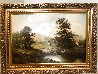 Untitled Landscape Painting 1979 33x45 Huge Original Painting by Eleonore Guinther - 1