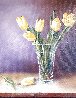 Tulips 2019 12x9 Original Painting by Michael Gutkin - 0
