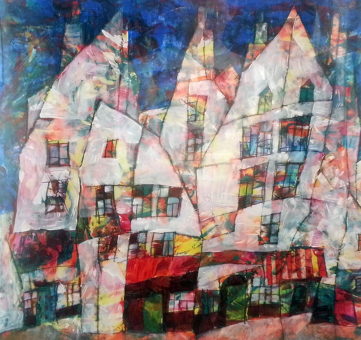 Hometown 2001 Limited Edition Print by Harry Guttman Hometown 2001 Limited Edition Print by Harry Guttman