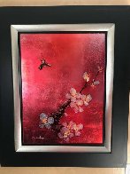 Crimson Blossom 2012 28x34 Original Painting by Patrick Guyton - 1 Crimson Blossom 2012 28x34 Original Painting by Patrick Guyton - 1