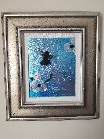 Mini Bird Series (Blue) 2013 10x8 Original Painting by Patrick Guyton - 1 Mini Bird Series (Blue) 2013 10x8 Original Painting by Patrick Guyton - 1