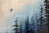 Blue Winter 2017 12x17 Original Painting by Patrick Guyton - 2