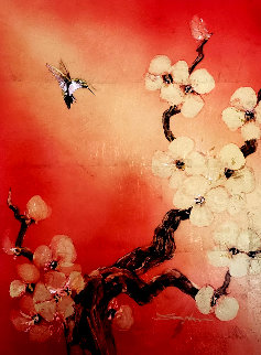 Crimson Glory 2014 23x17 Original Painting - Patrick Guyton Crimson Glory 2014 23x17 Original Painting - Patrick Guyton