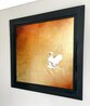 Gold Swan 2013 37x37 - Oil on Metal Original Painting by Patrick Guyton - 2 Gold Swan 2013 37x37 - Oil on Metal Original Painting by Patrick Guyton - 2