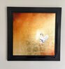Gold Swan 2013 37x37 - Oil on Metal Original Painting by Patrick Guyton - 1 Gold Swan 2013 37x37 - Oil on Metal Original Painting by Patrick Guyton - 1