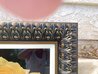 Gold Rose 2024 24x24 - Framed Mixed Media Painting  on Aluminum Original Painting by Patrick Guyton - 2