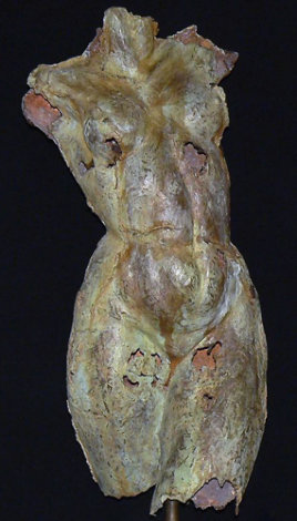 Torso Diana Unique Bronze Sculpture 2001 28 in Sculpture - Olivia Guzman